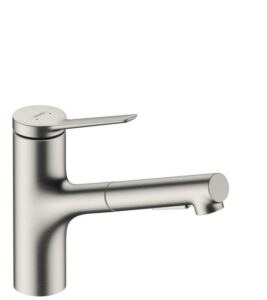 Drezová batéria Hansgrohe Zesis s vyťahovacou spŕškou