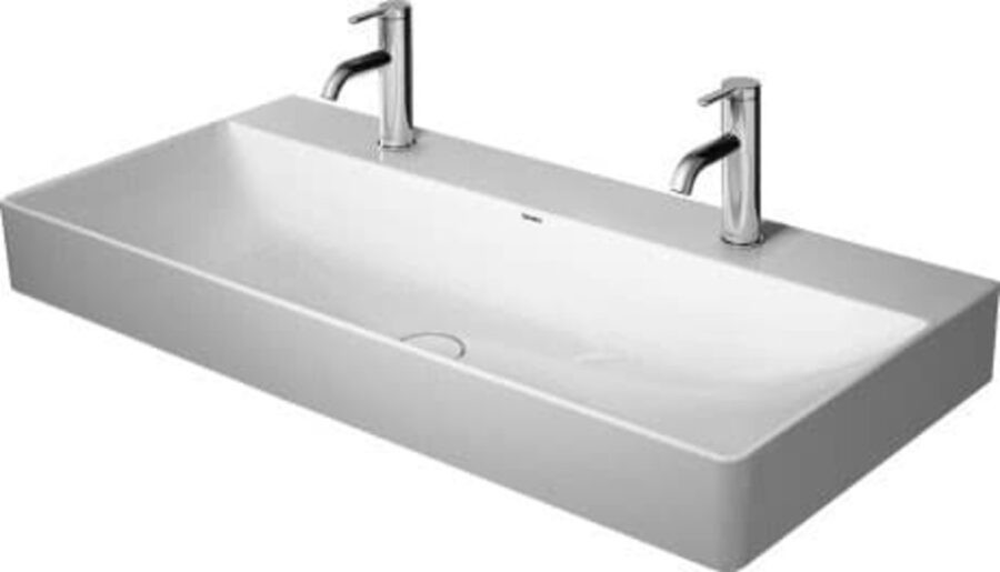 Dvojumývadlo Duravit DuraSquare 100x47 cm dva