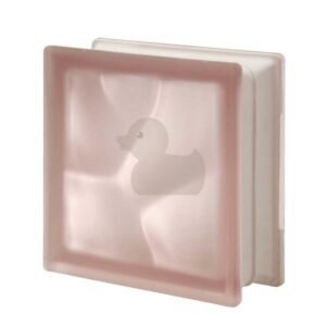 Luxfera Glassblocks pink 19x19x8 cm