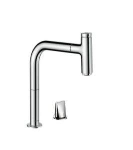 Drezová batéria Hansgrohe Metris Select M72 s