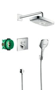 Sprchový systém Hansgrohe Raindance Select E pod omítku