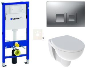 Závesný wc set do ľahkých stien /