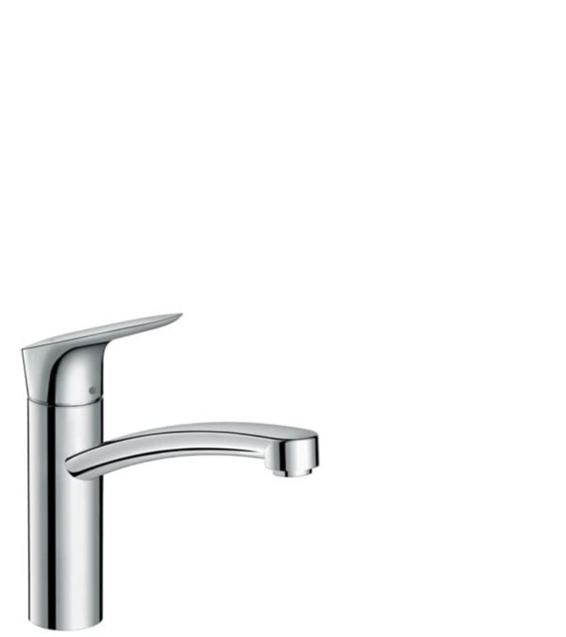 Drezová batéria Hansgrohe Logis s otočným