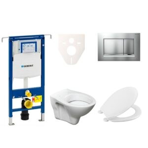 Cenovo zvýhodnený závesný WC set Geberit do ľahkých stien /