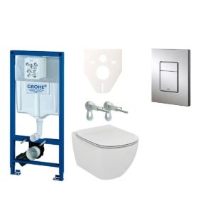 Cenovo zvýhodnený závesný WC set Grohe do ľahkých stien /